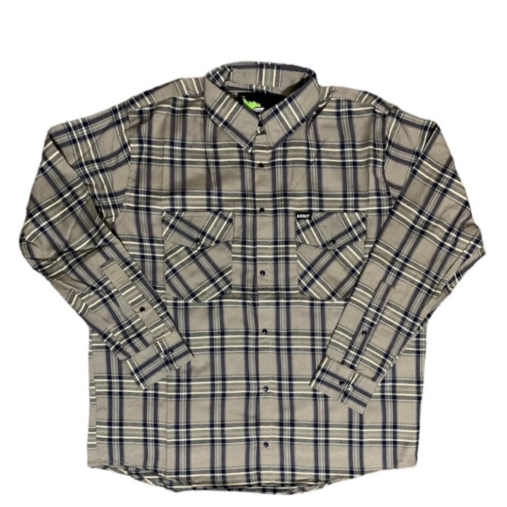 NWT Mint Speed Shop Flannel